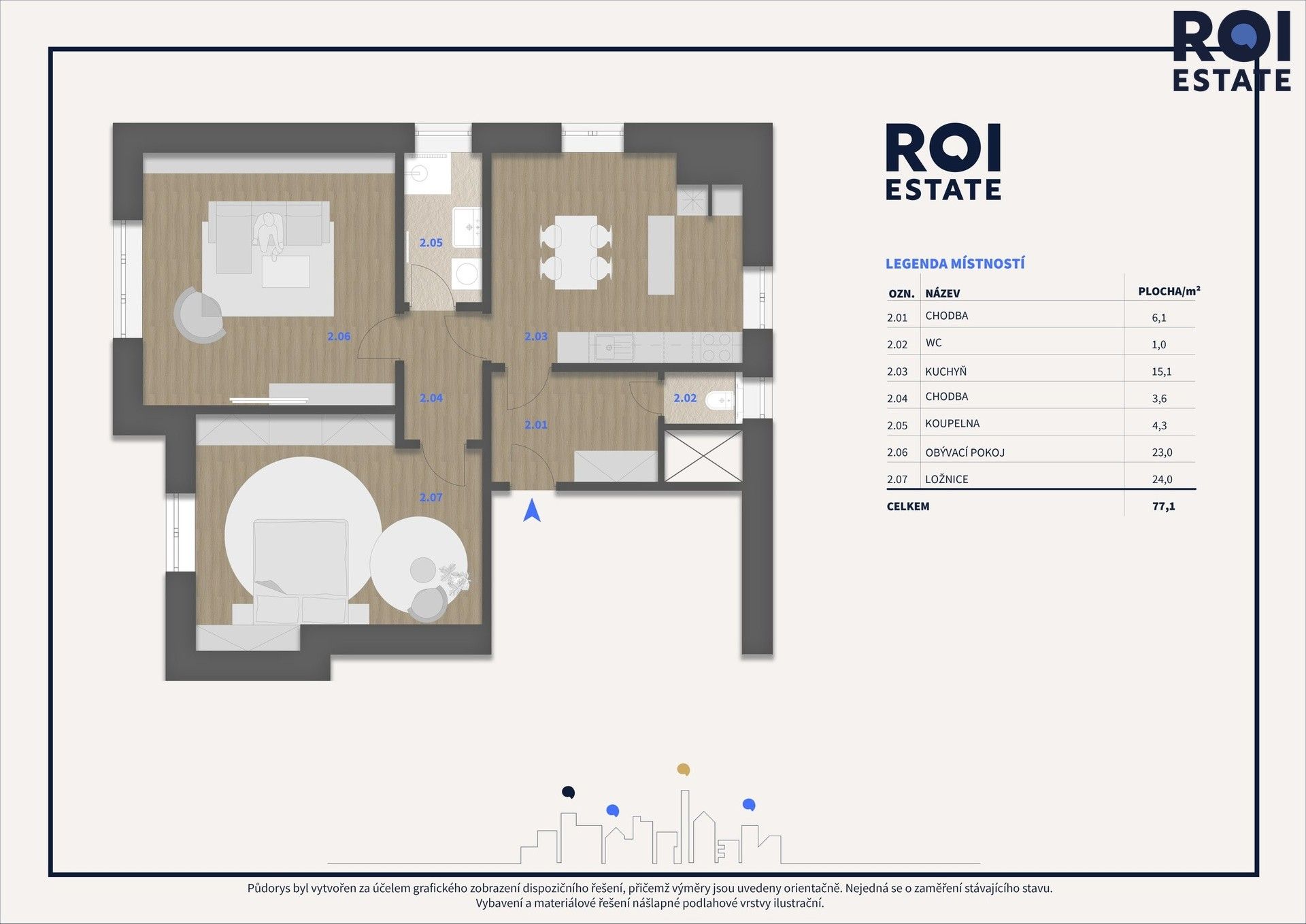 Prodej byt 2+1 - Rychtářov, Vyškov, 76 m² - 5