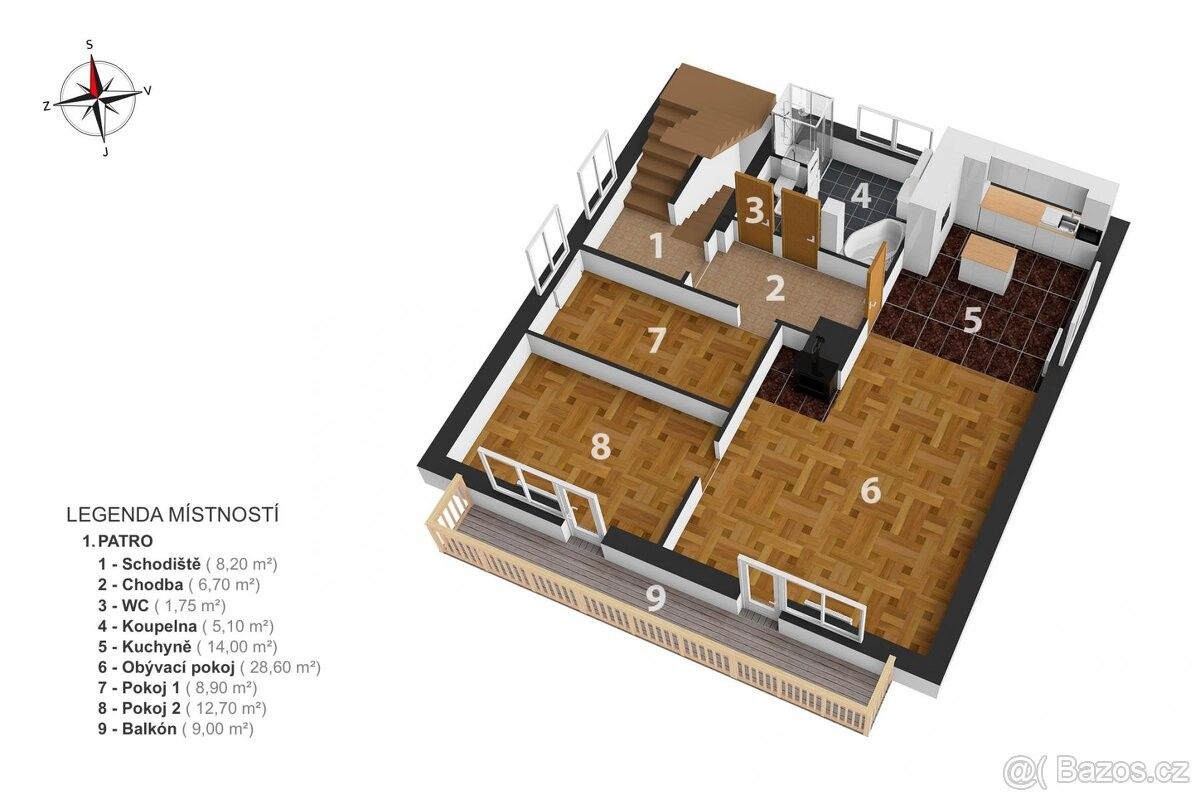 Prodej byt - Nové Město nad Metují, 549 01