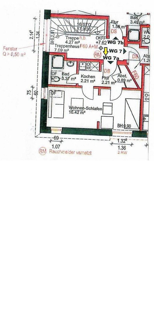 1+1, Oldenburg Oldenburg (Oldb) Niedersachsen 26122, 28 m² - 2