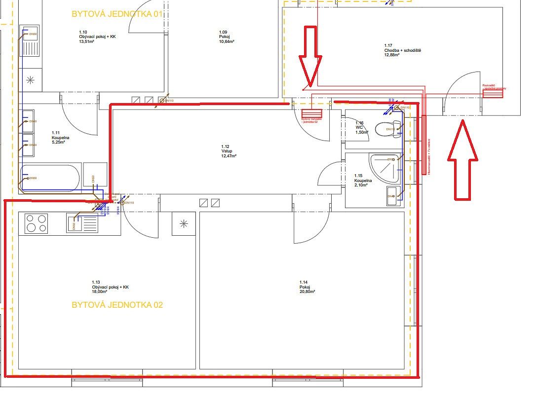2+kk, Prachovská, Jičín - Holínské Předměstí, 55,8 m² - 2