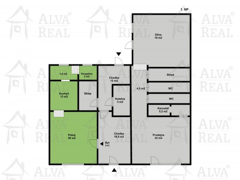 Prodej činžovní dům - Jeseník, 465 m²