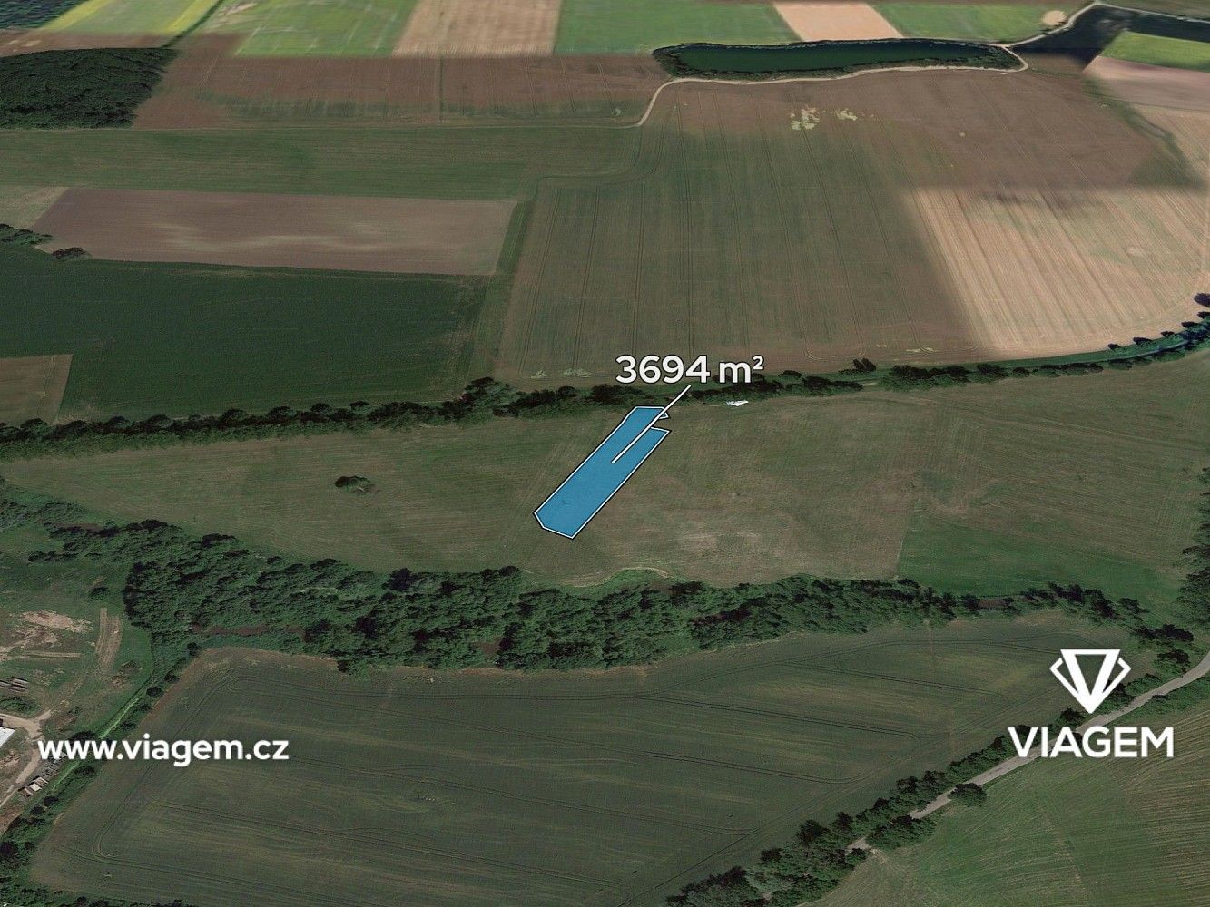 Zemědělský pozemek, 461 m²