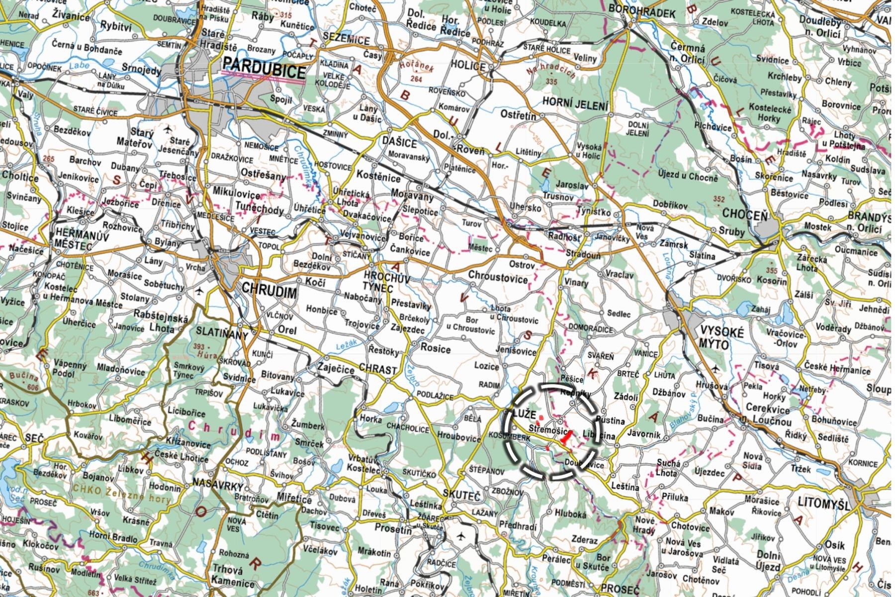 Prodej zemědělský pozemek - Střemošice - 5