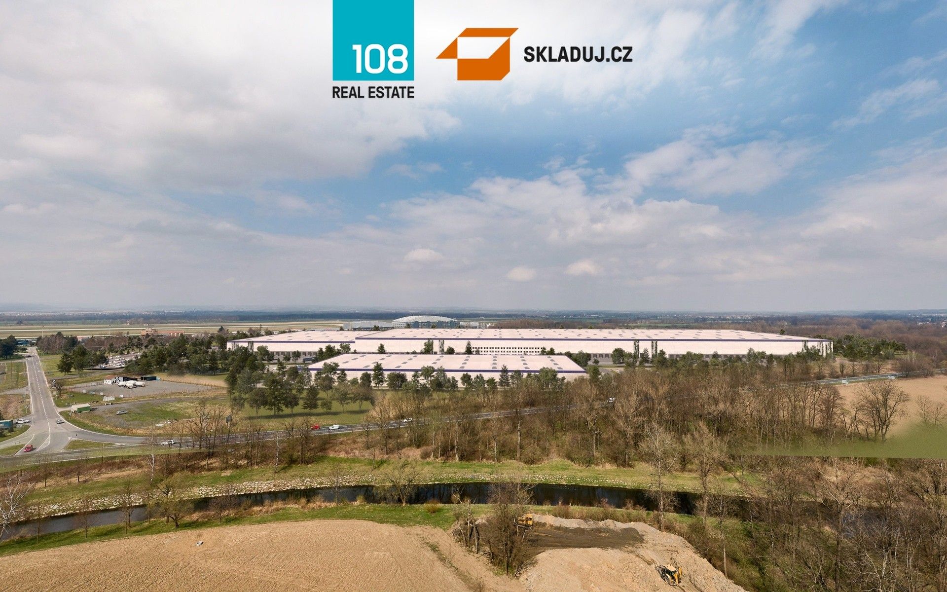 Sklady, Mošnov, 15 000 m² - 2