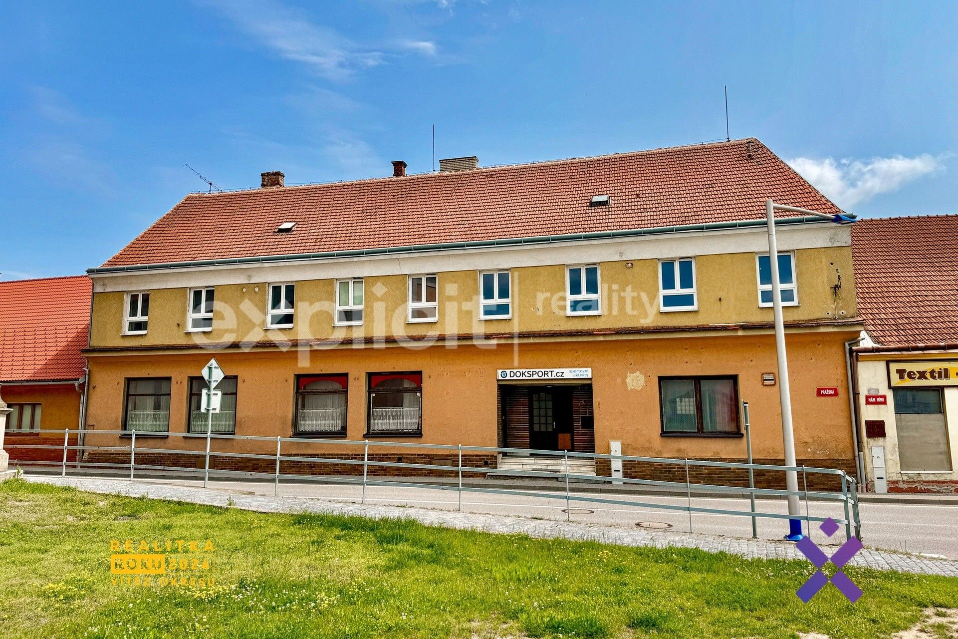 Ubytovací zařízení, Pražská, Želetava, 590 m²