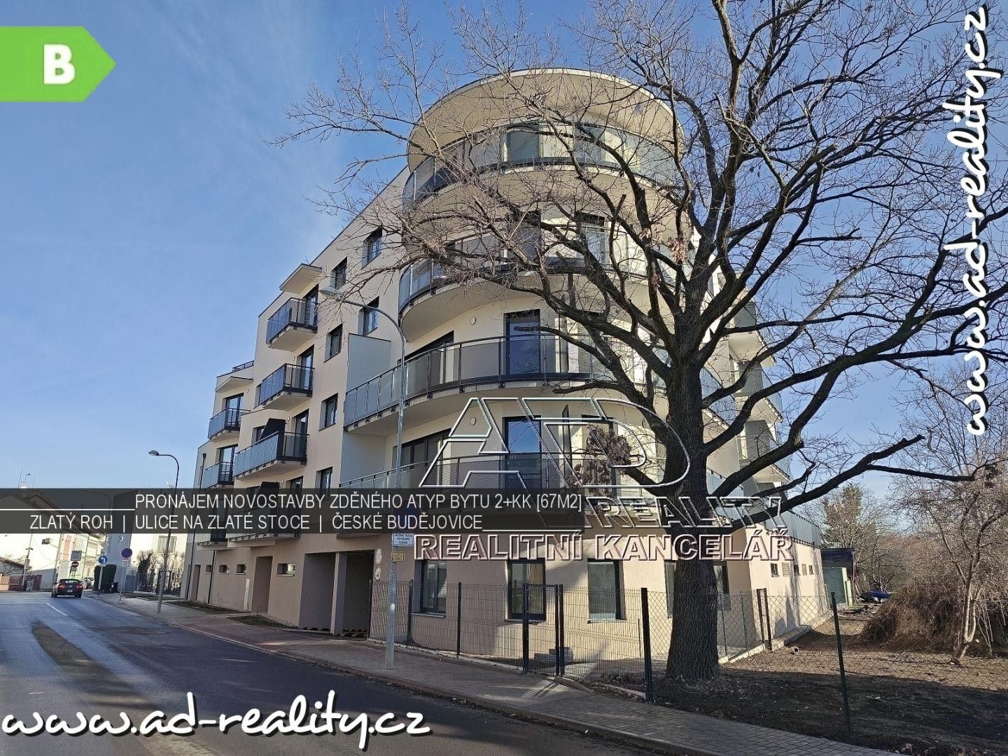 Pronájem byt 2+kk - Na Zlaté stoce, České Budějovice, 54 m²