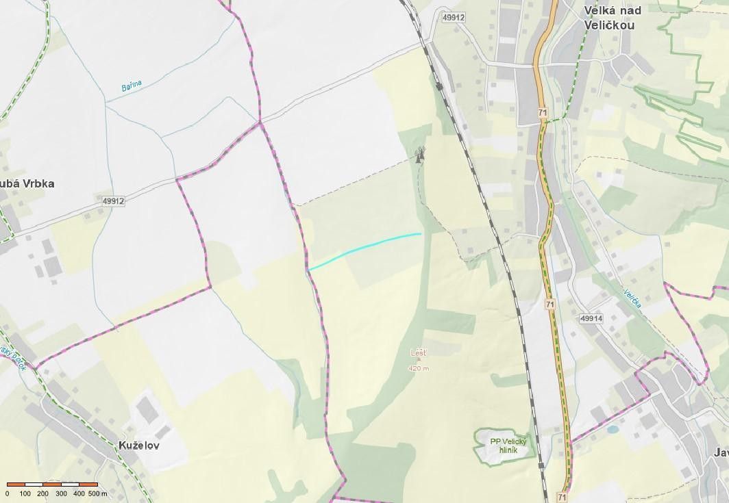 Zemědělské pozemky, Velká nad Veličkou