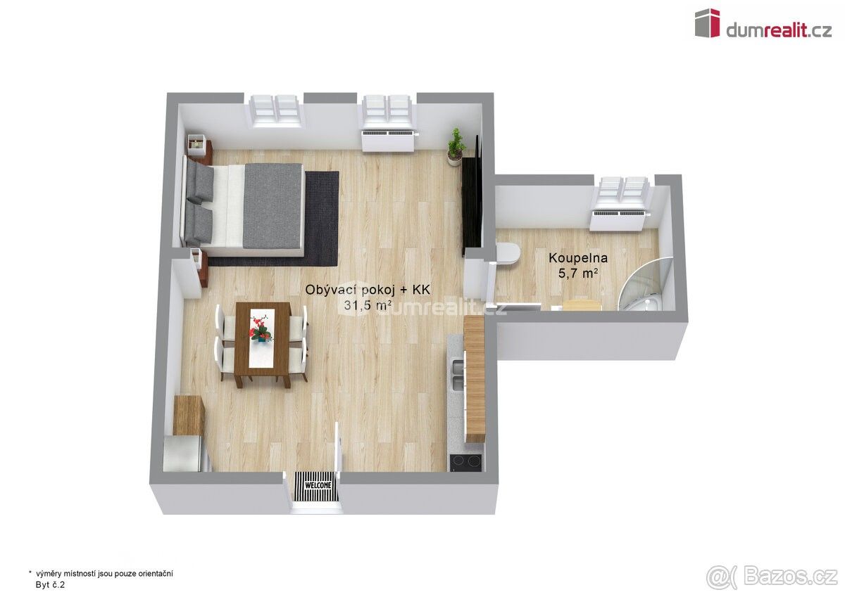 Prodej byt - Ostrov nad Ohří, 363 01