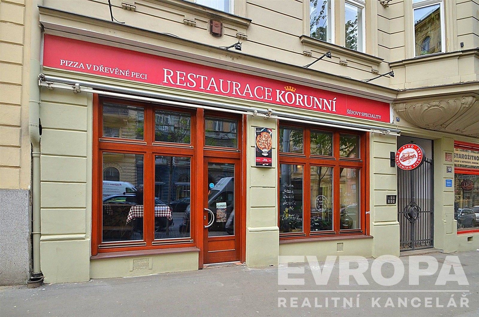 Restaurace, Korunní, Praha, 196 m²