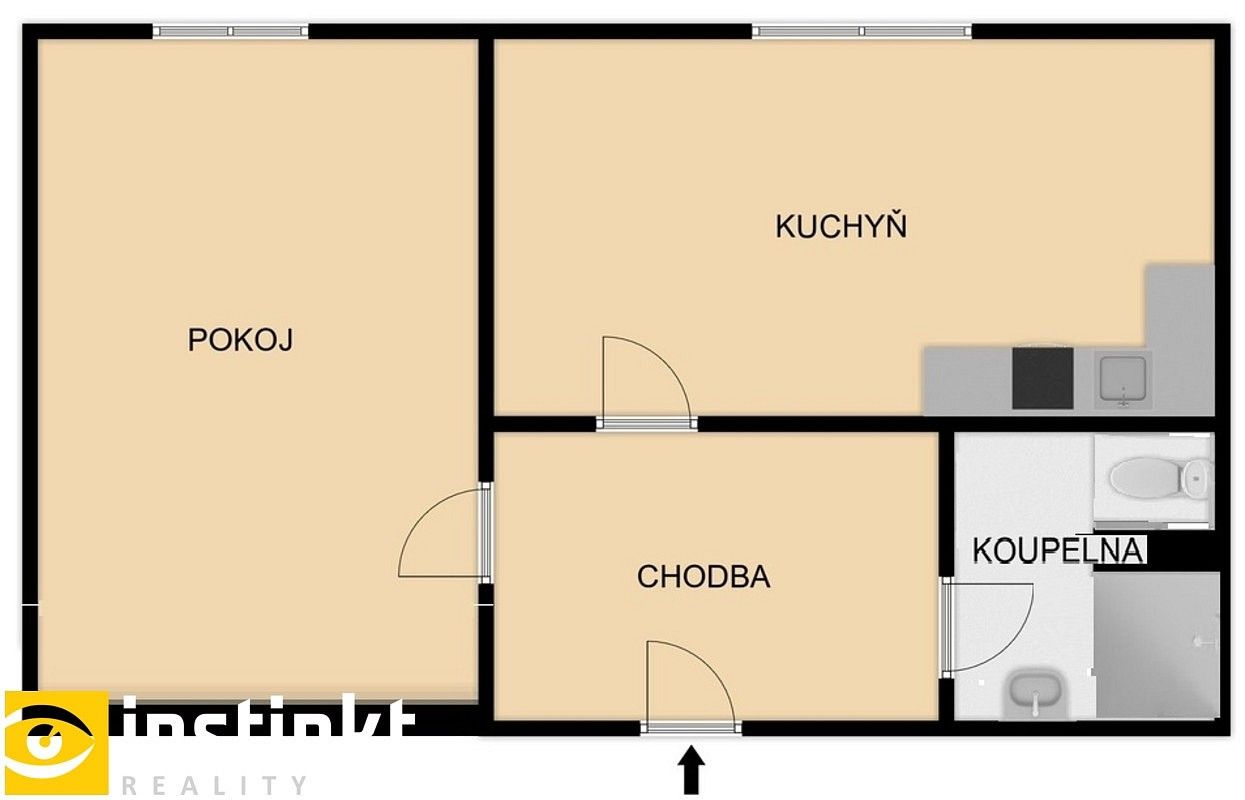 1+1, Klatovy - Klatovy II, Plzeňský kraj, 39 m² - 2