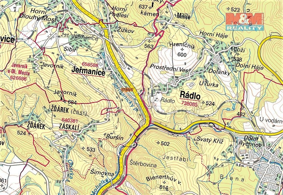Prodej louka - Jeřmanice, okres Liberec, Liberecký kraj - 2