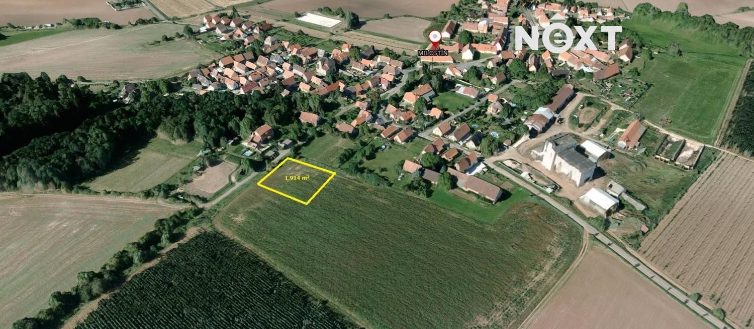 Pozemky pro bydlení, Milostín