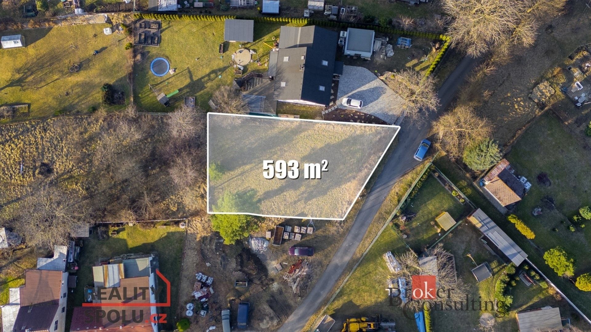 Zahrady, Nové Město pod Smrkem, 593 m²