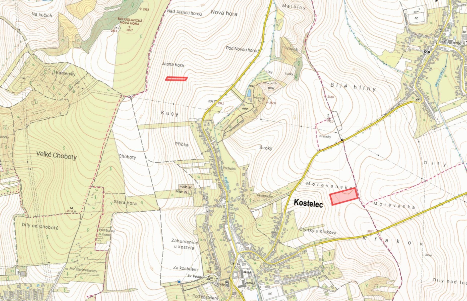 Zemědělské pozemky, Kostelec - 2