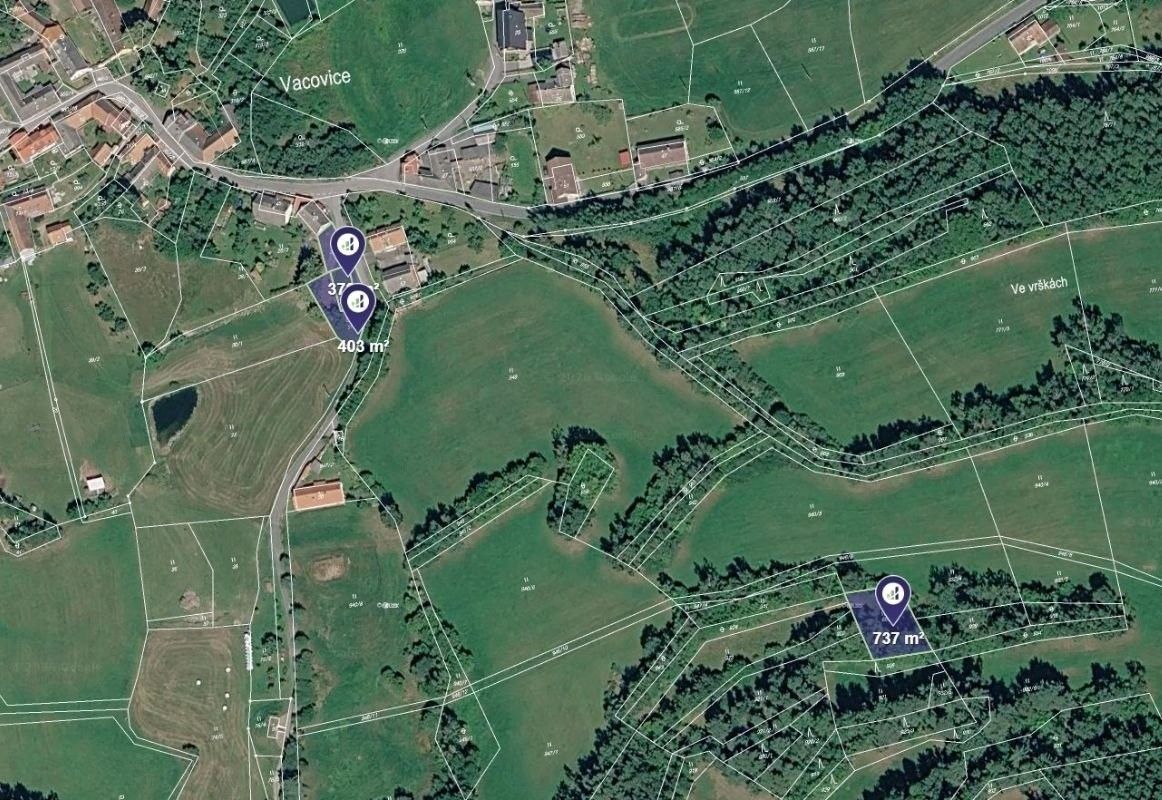 Zemědělské pozemky, Vacovice, 2 470 m² - 1
