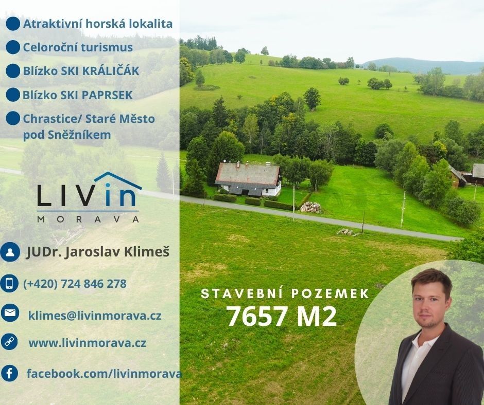 Pozemky pro bydlení, Chrastice, Staré Město, 7 657 m²