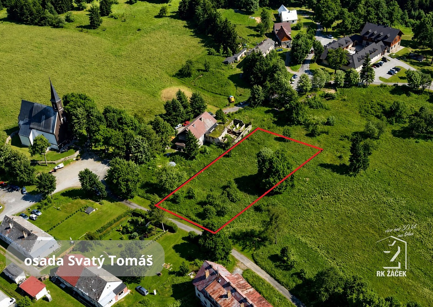 Pozemek pro bydlení · Svatý Tomáš, Přední Výtoň, okres Český Krumlov - 4