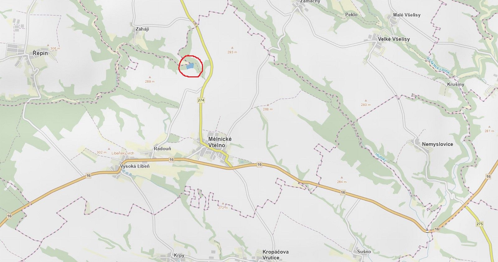 Lesy, Mělnické Vtelno - Drnovice, okres Mělník, Středočeský kraj - 2