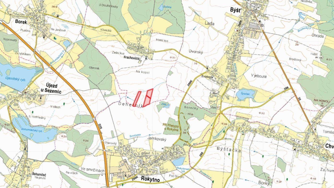 Zemědělské pozemky, Býšť - 2