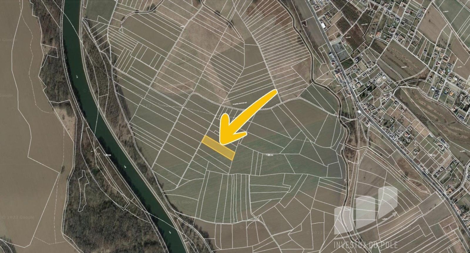 Prodej zemědělský pozemek - Kly, 6 196 m²
