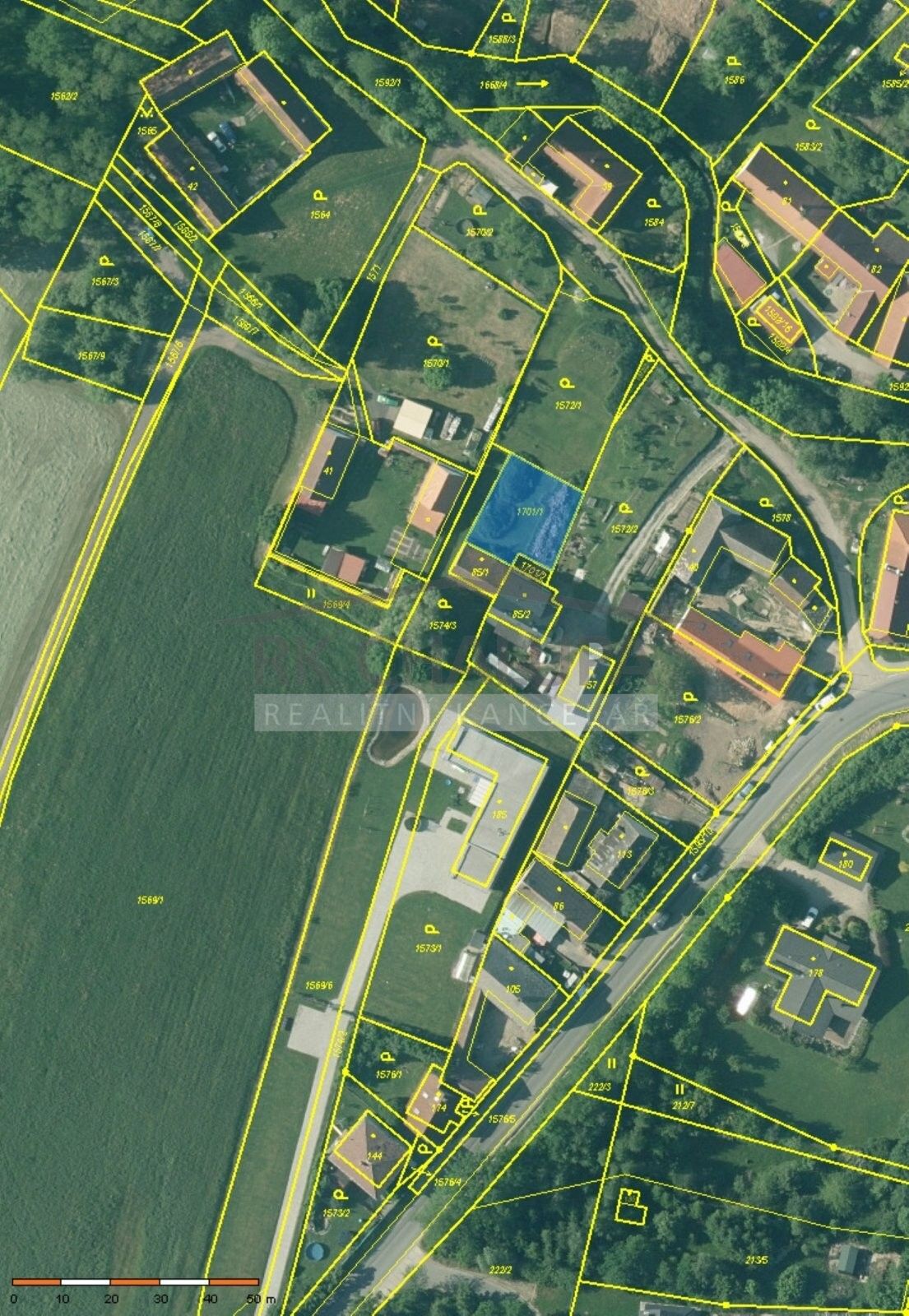Pozemek pro bydlení · 1 531 m² · Hůrky, Lišov - 4