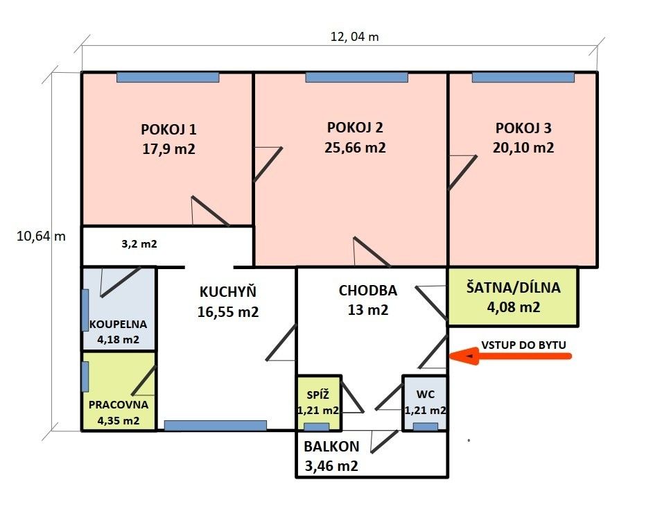Prodej byt - Rychnov nad Kněžnou, 516 01