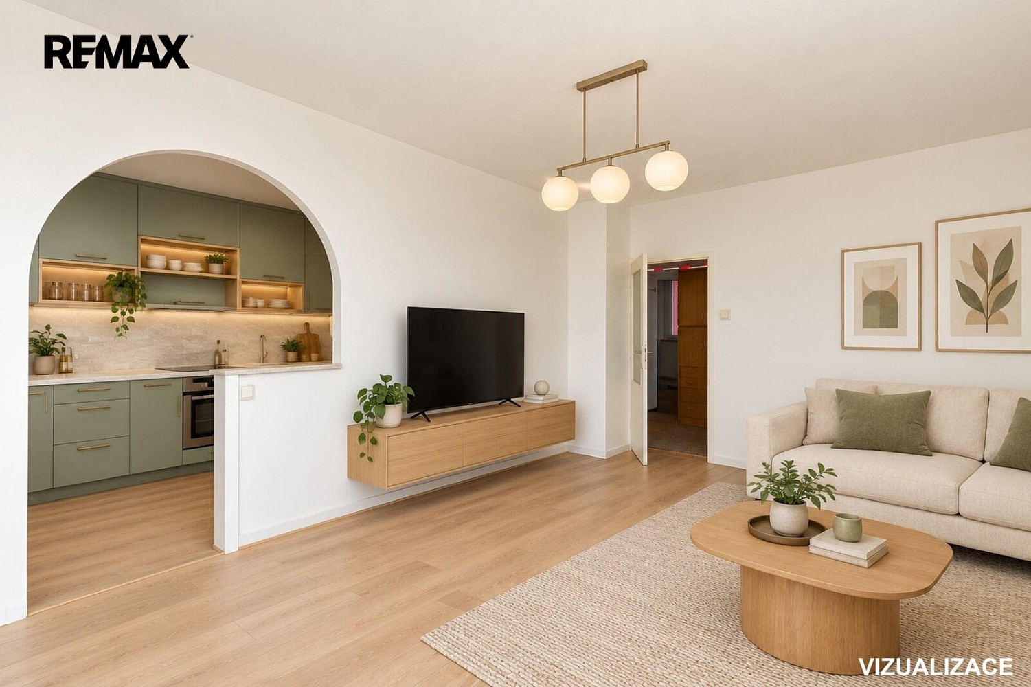 Prodej byt 3+1 - Alfonse Muchy, Litoměřice - Pokratice, 70 m² - 2
