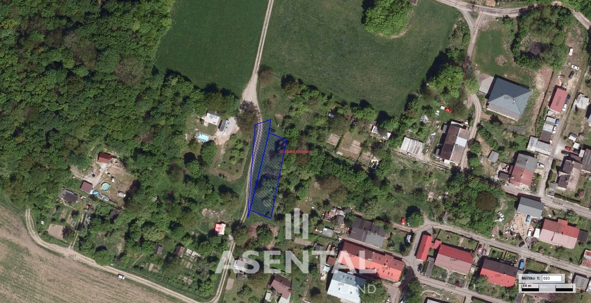 Pozemky pro bydlení, Ostrava