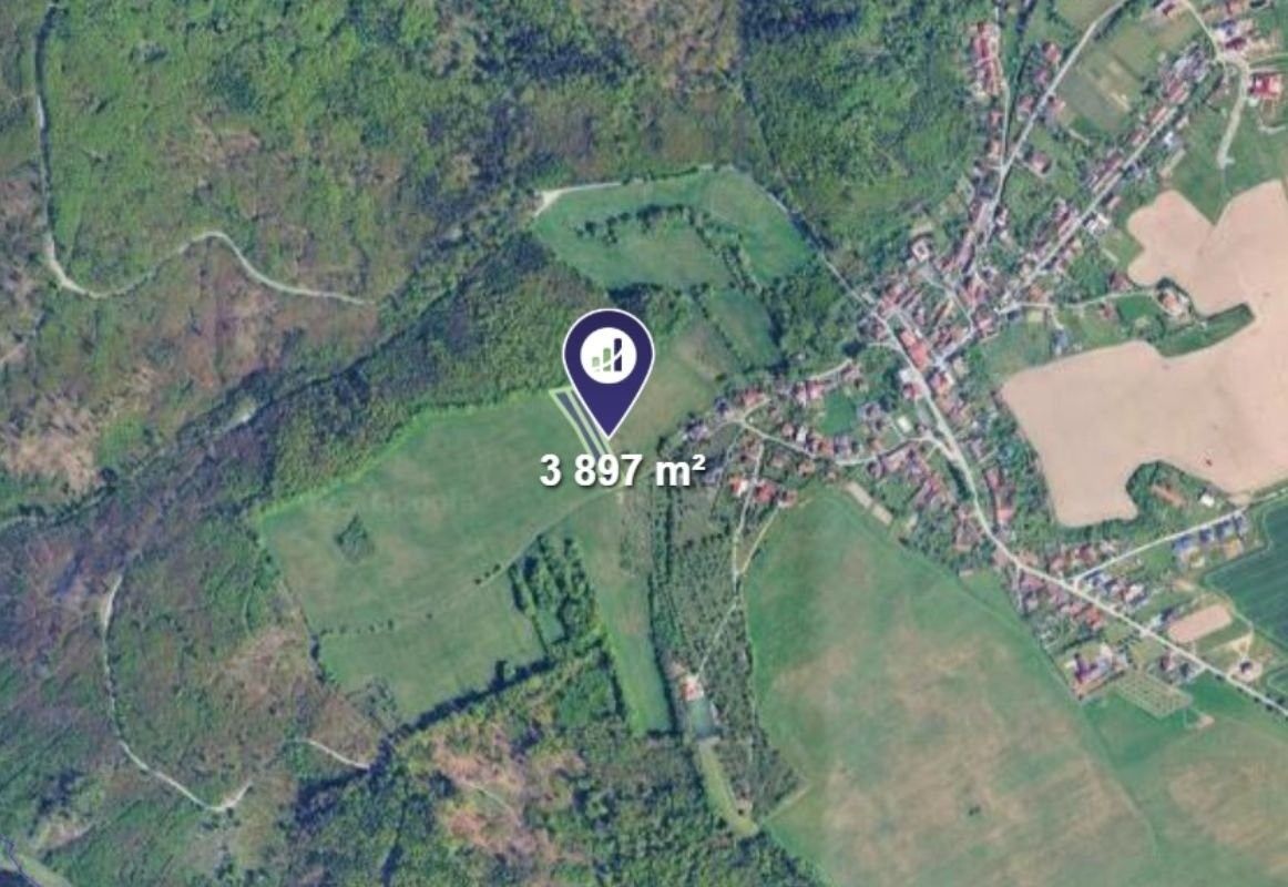 Prodej zemědělský pozemek - Habrůvka, 3 897 m²