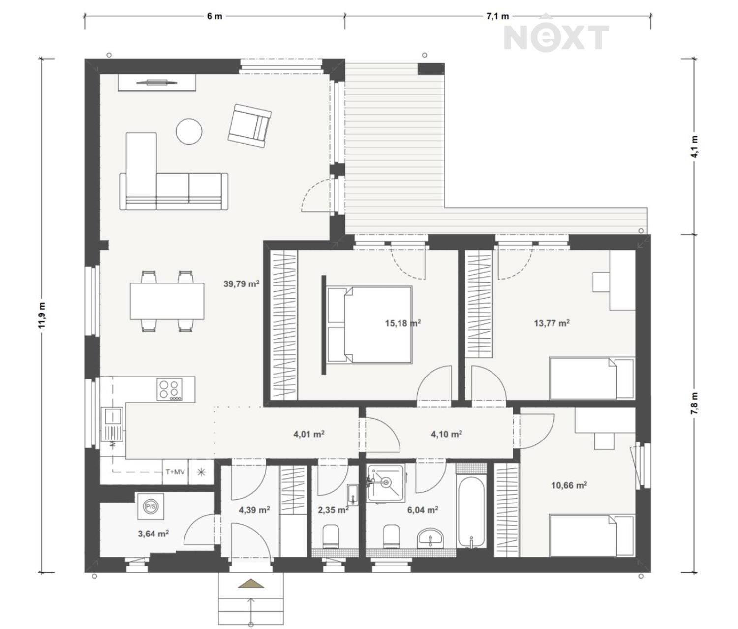 Rodinný dům · 107 m² · Na Zastávce 63, Kozojedy - 3