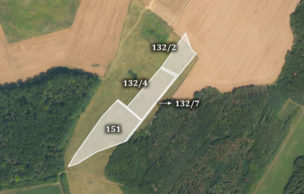 Zemědělské pozemky, Chotiněves, 24 859 m²