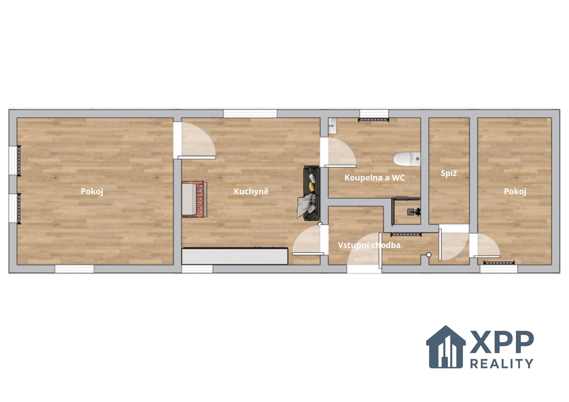 Chalupa · 78 m² · Těchobuz - 4