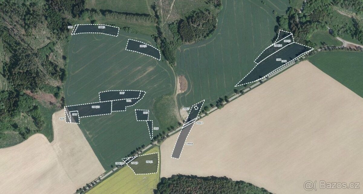 Pozemky pro bydlení, Křešín u Pacova, 394 24