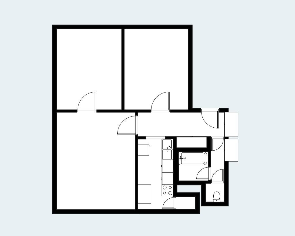 Pronájem byt 3+1 - Humpolecká, Praha, 81 m²