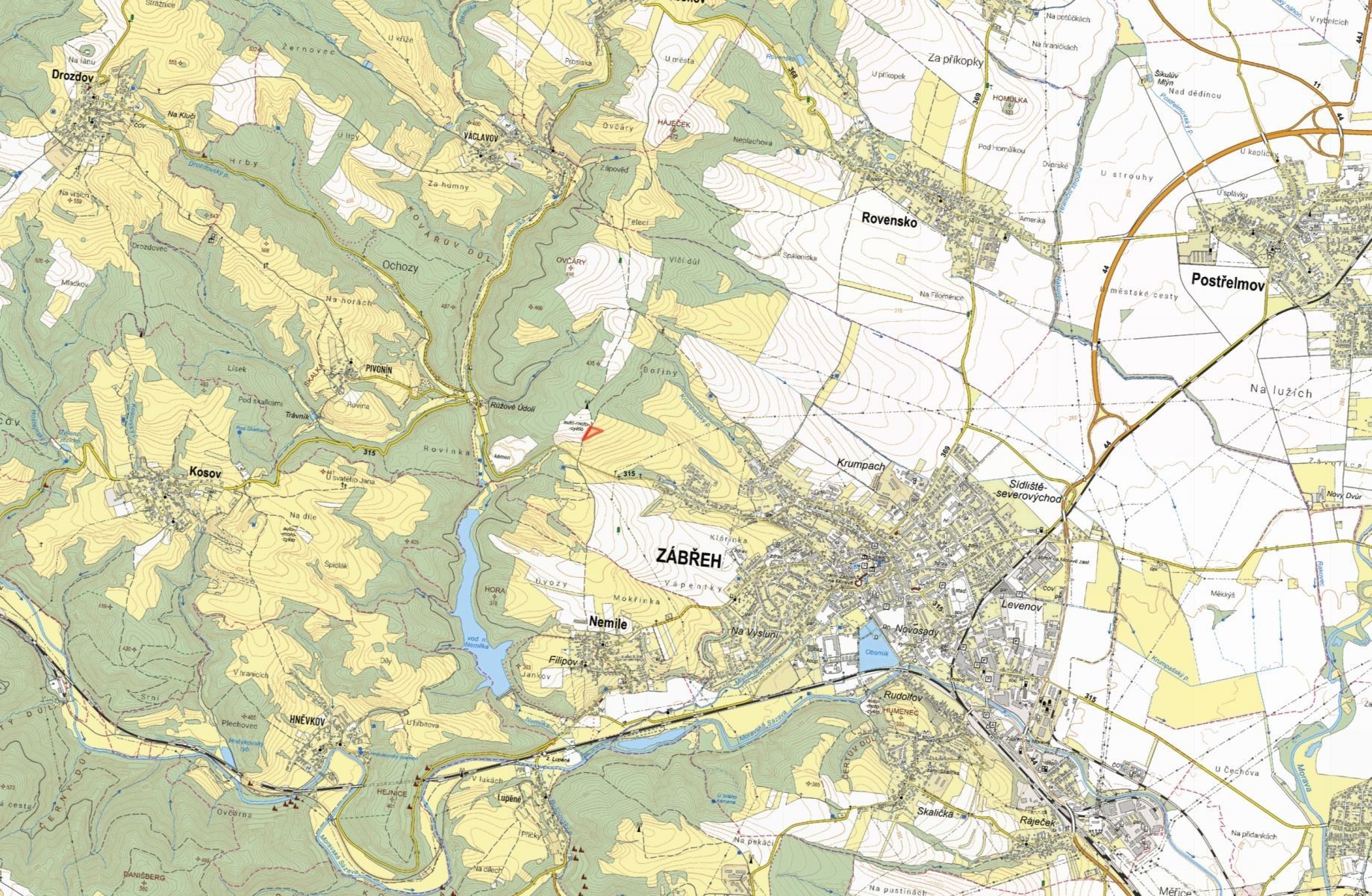 Zemědělské pozemky, Zábřeh - 2
