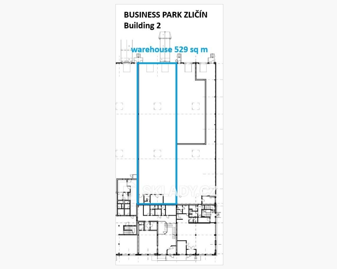 Sklad · 529 m² · Praha Zličín - 4