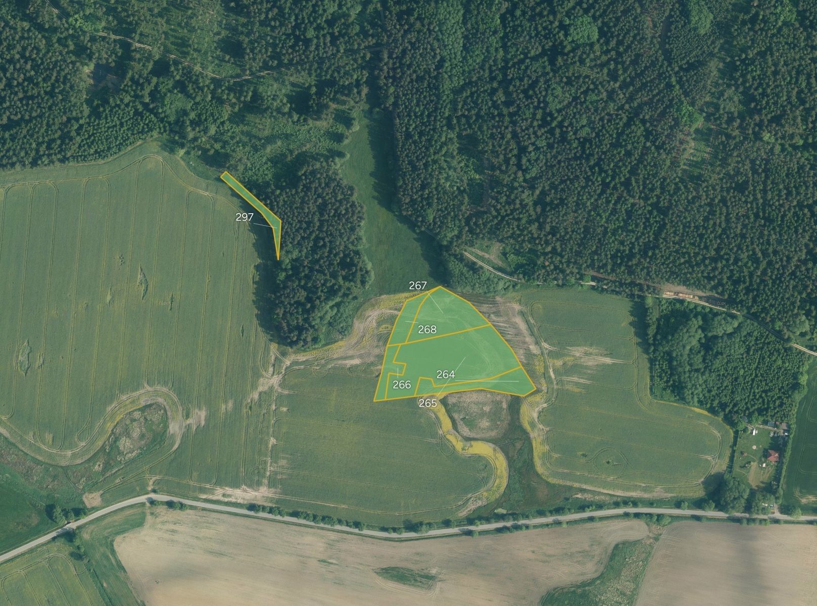 Prodej zemědělský pozemek - Chocholatá Lhota, Vlachovo Březí