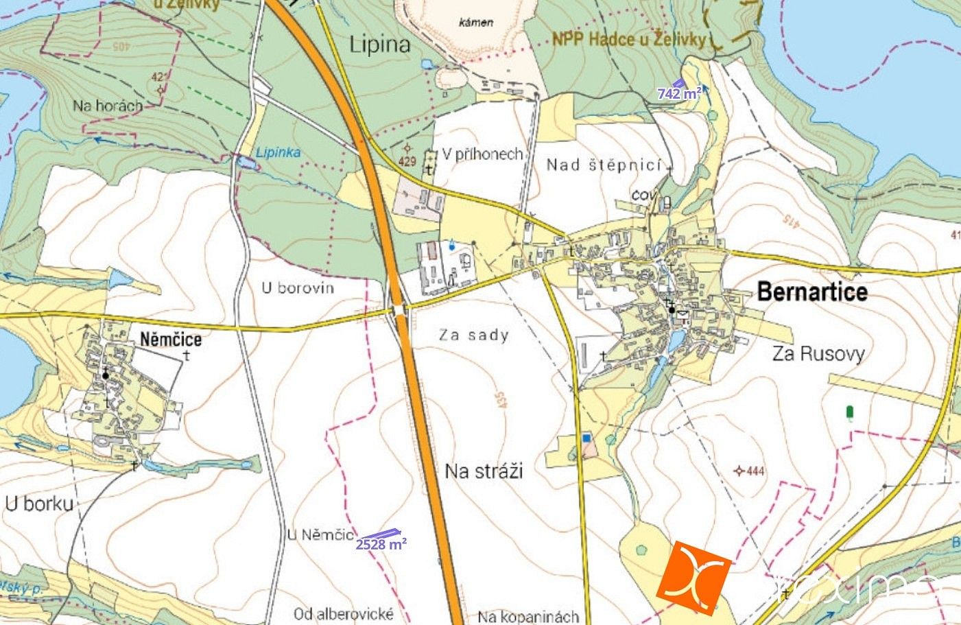 Zemědělský pozemek · Bernartice, okres Benešov, Středočeský kraj - 3