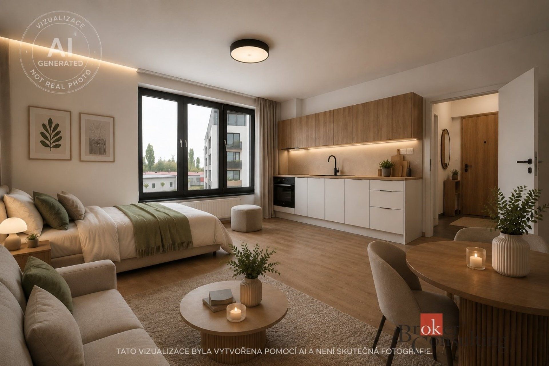 1+kk, Železná,Plzeň 3,Plzeň, 38 m²
