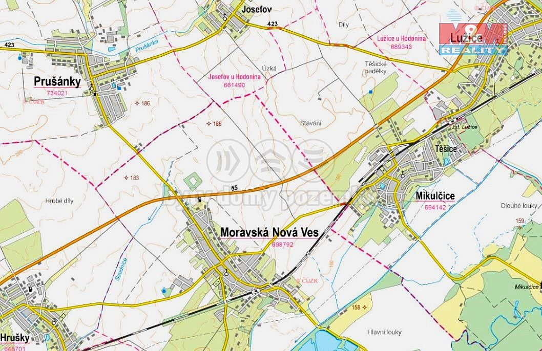 Prodej zemědělský pozemek - Moravská Nová Ves, okres Břeclav, Jihomoravský kraj - 2