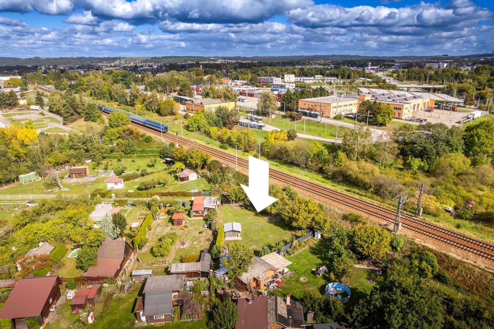 Zahrada · 587 m² · České Budějovice - 2