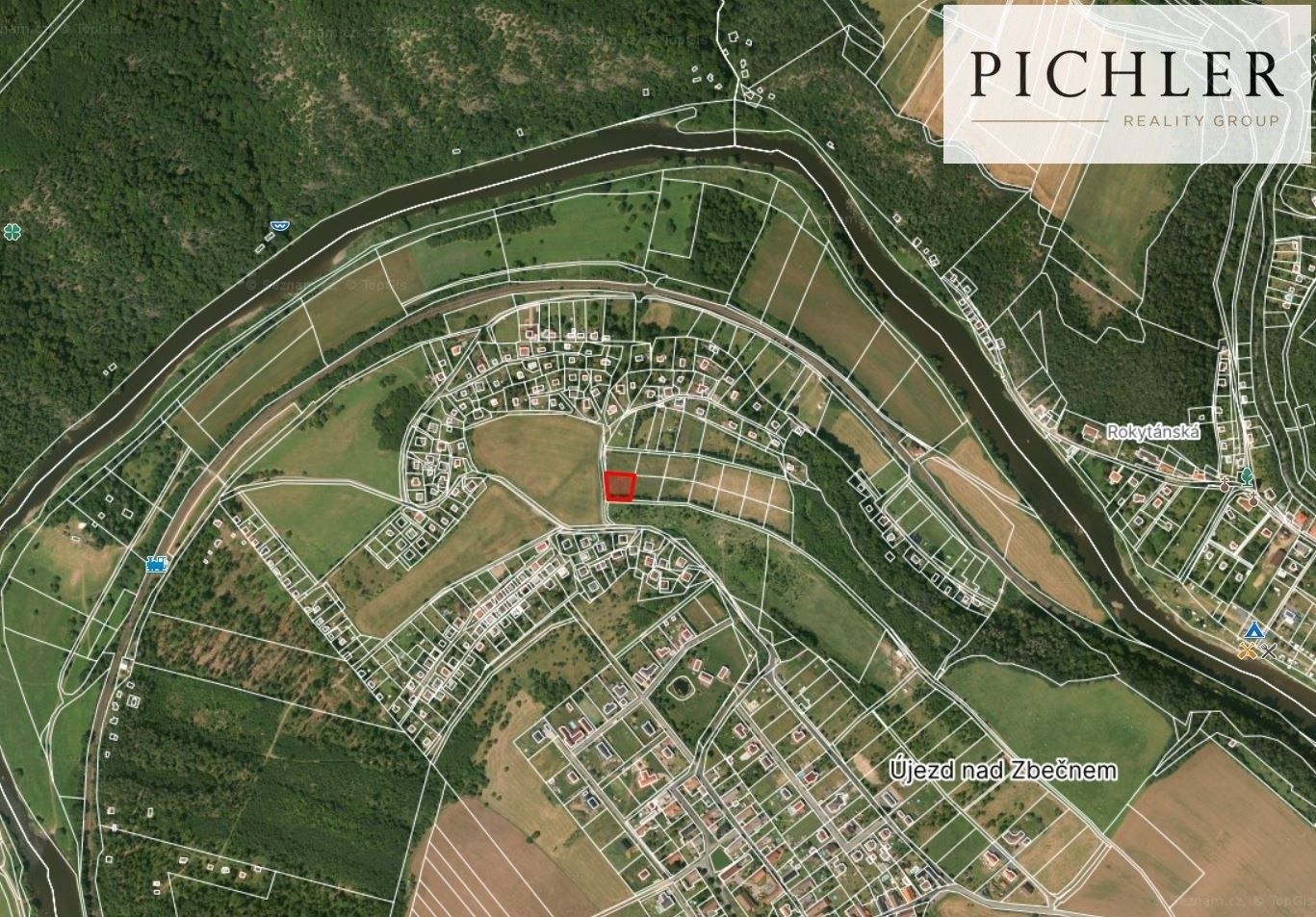 Zahrady, Zbečno, 1 043 m² - 2