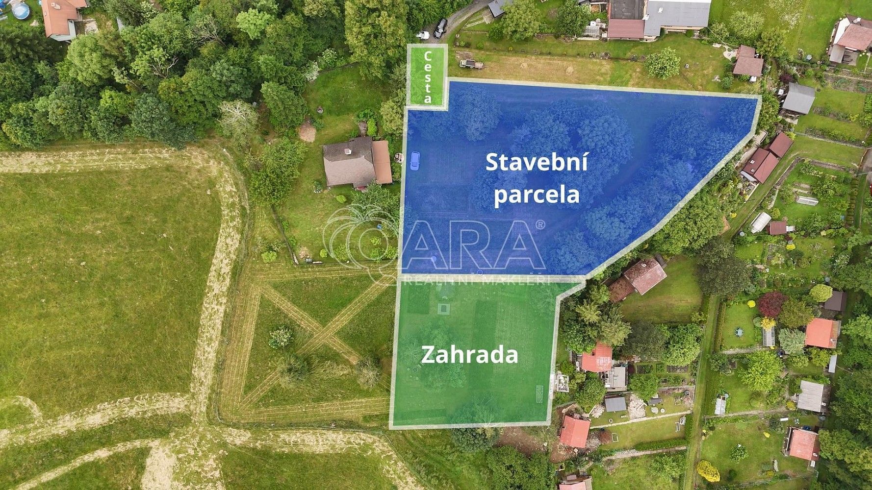 Pozemek pro bydlení, 3 674 m²