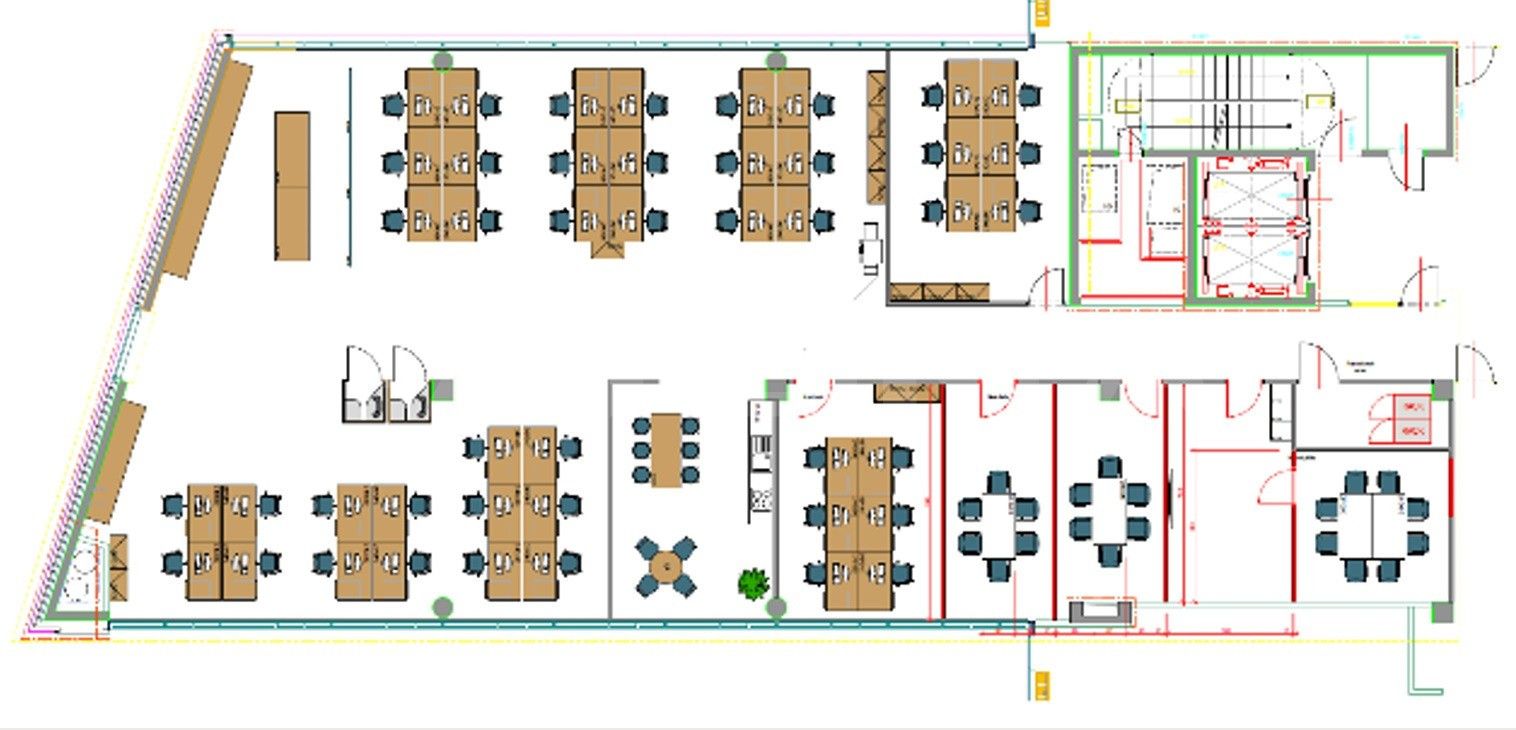 Kancelář · 375 m² · Na hřebenech II, Praha - 3