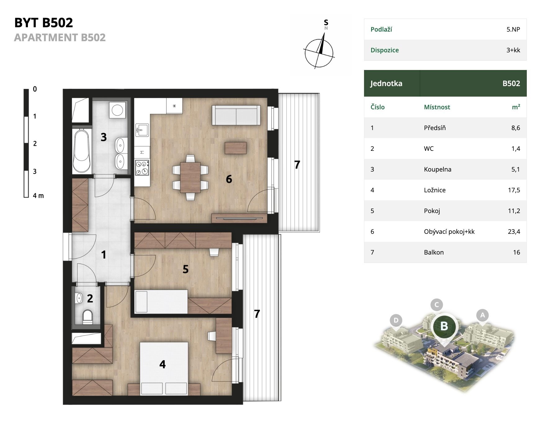 Prodej byt 3+kk - Praha, 72 m² - 5