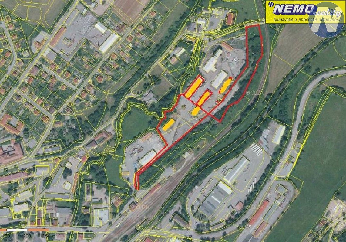 Výrobní prostory, Prachatice - Prachatice II, Jihočeský kraj, 3 000 m² - 2