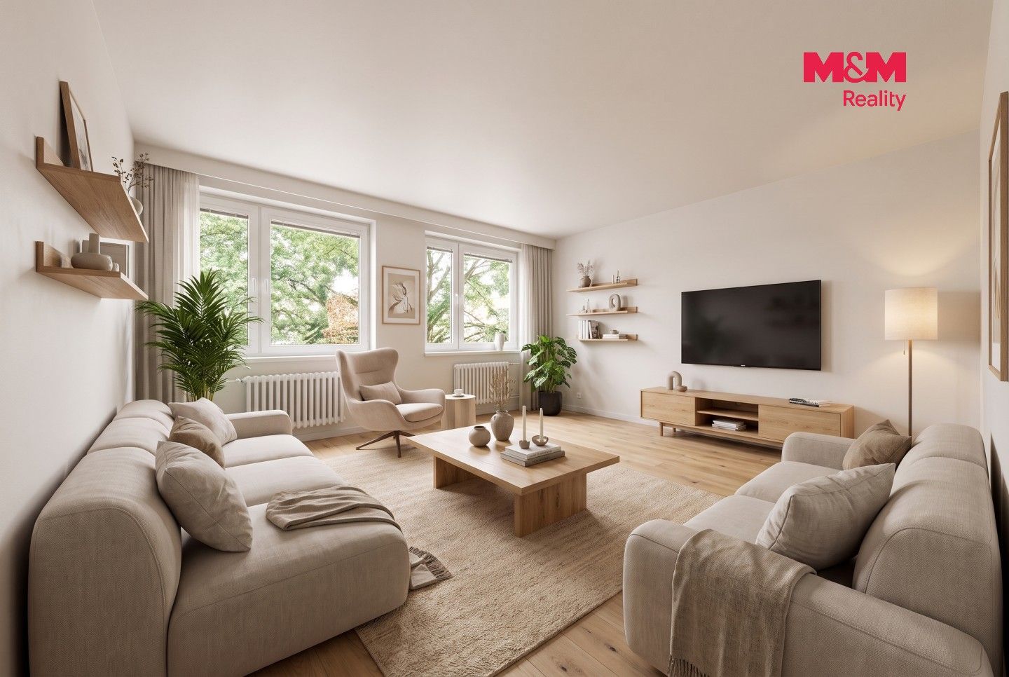 3+1, Čajkovského, Hradec Králové, 85 m² - 2
