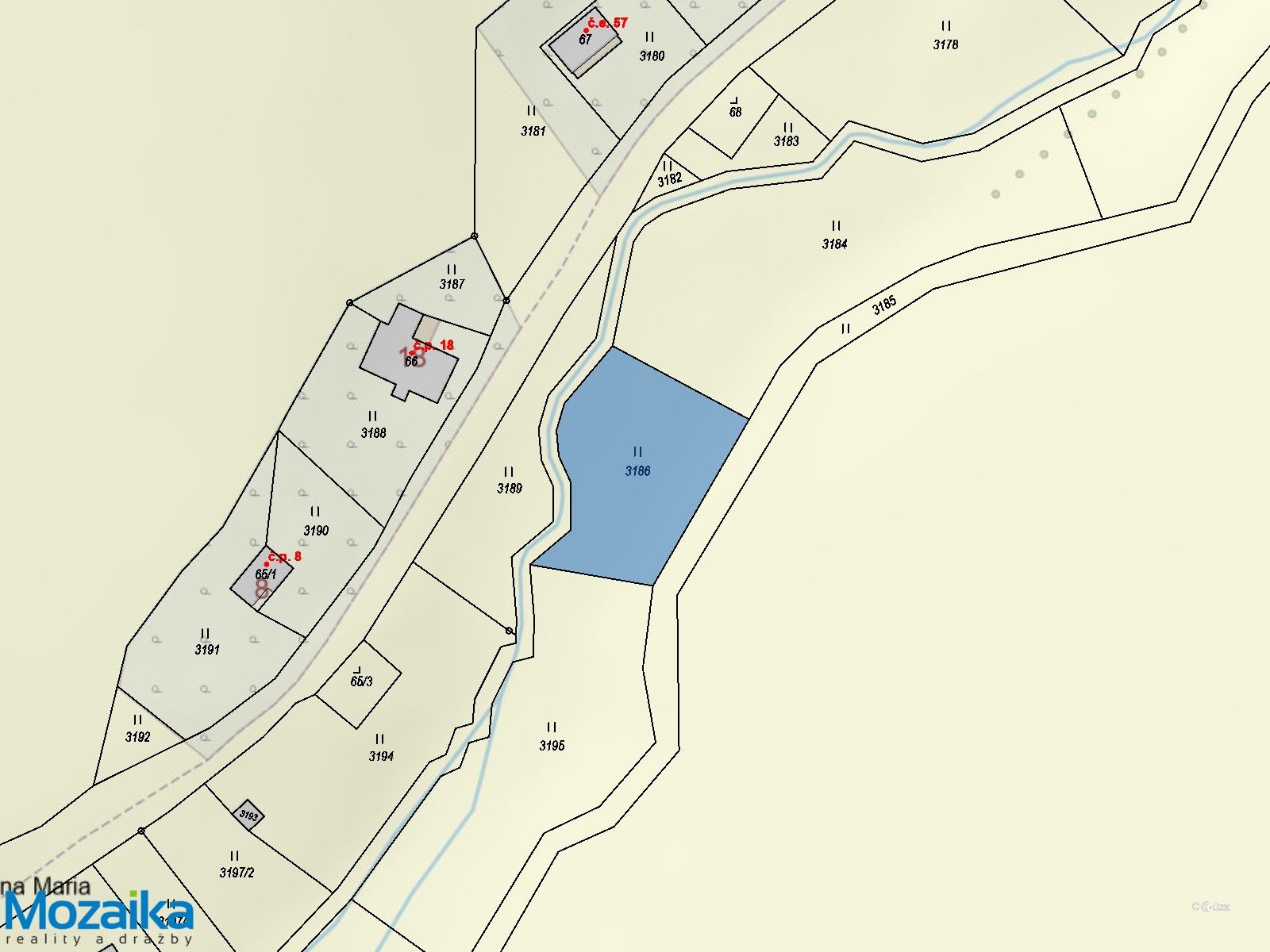 Louka · 867 m² · Výprachtice - 3