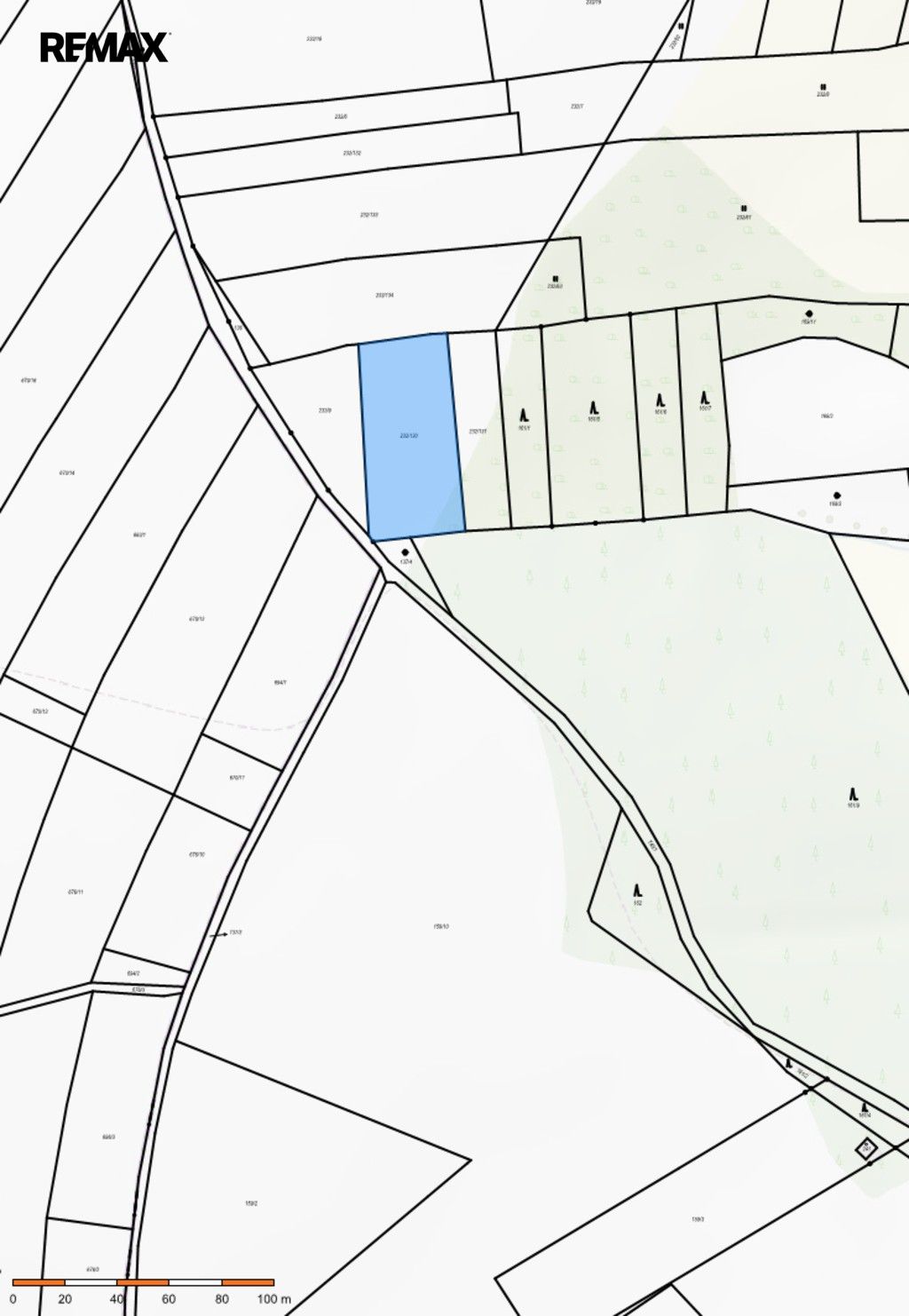 Zemědělské pozemky, Ročov, 2 577 m² - 2
