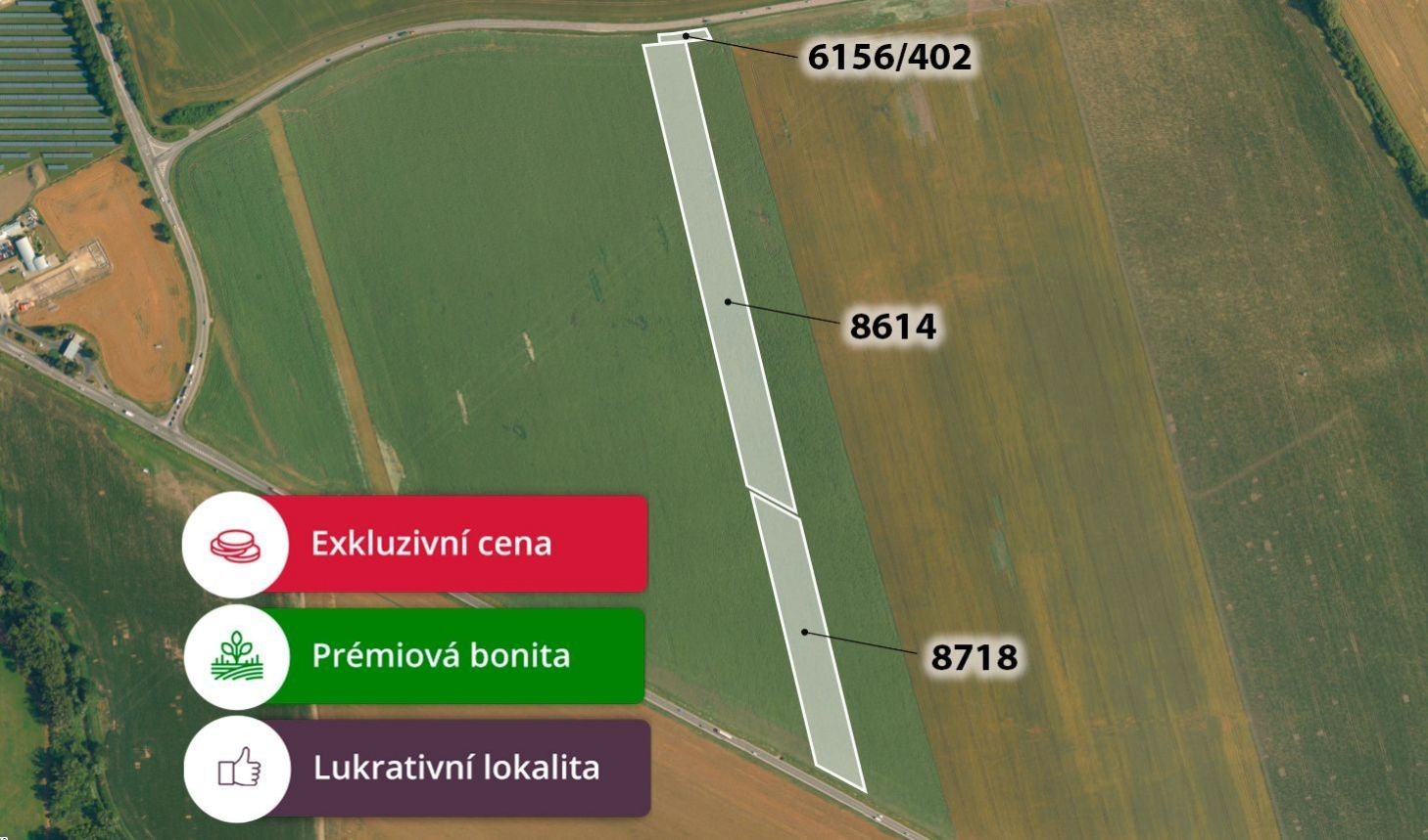 Prodej zemědělský pozemek - Uherský Brod, 22 871 m²